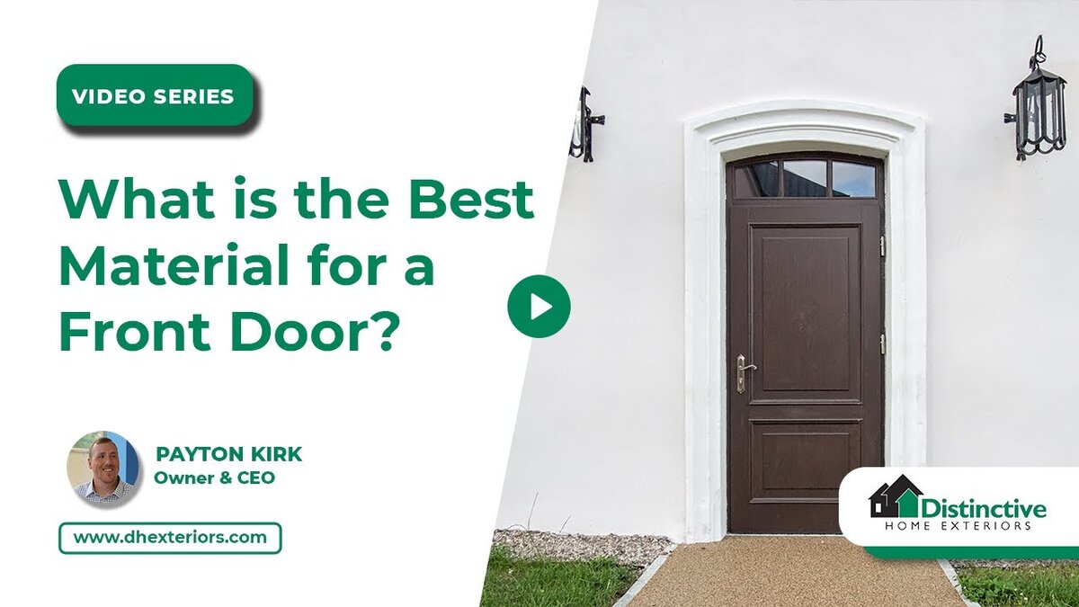 best material for a front door