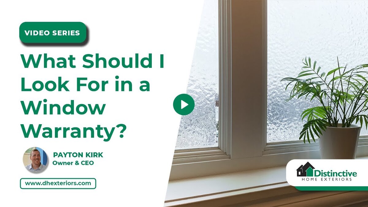 window warranty