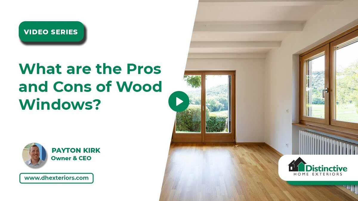 pros and cons of wood windows